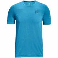 Under Armour Мъжка Тениска Rush Geosport T Shirt Mens Blue Мъжки ризи