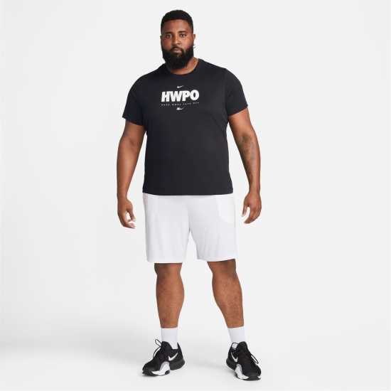Nike Мъжка Тениска Hwpo Training T Shirt Mens  Мъжки ризи