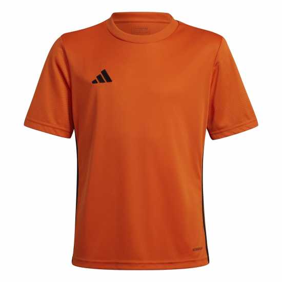 Детски тениски и фланелки Adidas Tabela 23 Jersey Juniors оранжево/черно Adidas Tabela 23 Jersey Juniors оранжево/черно Детски тениски и фланелки