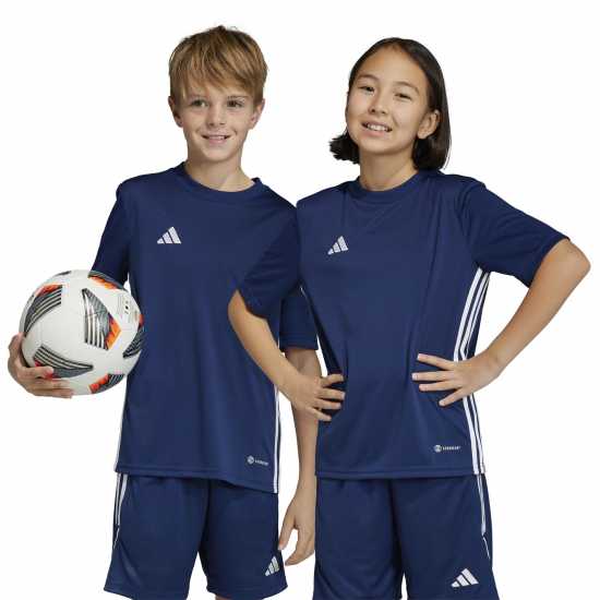 Adidas Tabela 23 Jersey Juniors Navy Blu /Wht Детски тениски и фланелки