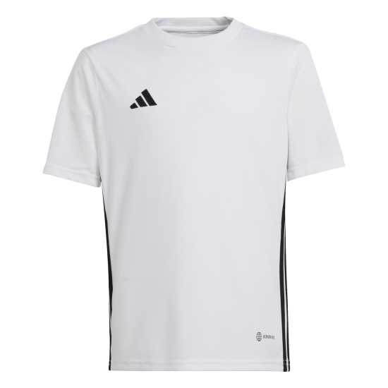 Детски тениски и фланелки Adidas Tabela 23 Jersey Juniors White/Black Adidas Tabela 23 Jersey Juniors White/Black Детски тениски и фланелки