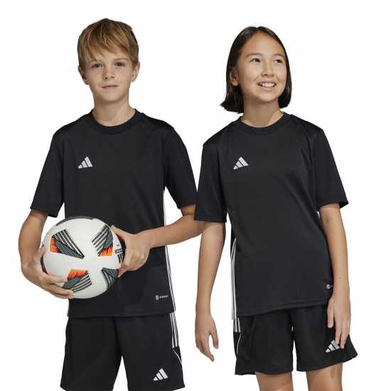 Adidas Tabela 23 Jersey Juniors Black/White Детски тениски и фланелки