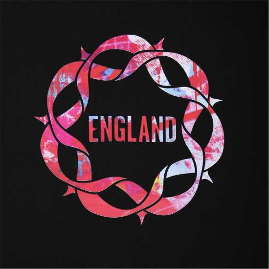 Тениска England Netball England Netball Block Jnr T Shirt  Детски тениски и фланелки