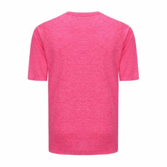 Everlast Flex T-Shirts Mens Pink Marl Мъжки тениски и фланелки