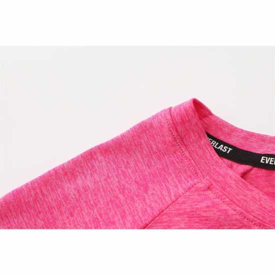 Everlast Flex T-Shirts Mens Pink Marl Мъжки тениски и фланелки