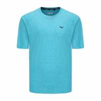 Everlast Flex T-Shirts Mens Cyan Blue Мъжки тениски и фланелки