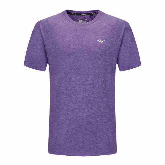 Everlast Flex T-Shirts Mens Лилаво Марл Мъжки тениски и фланелки