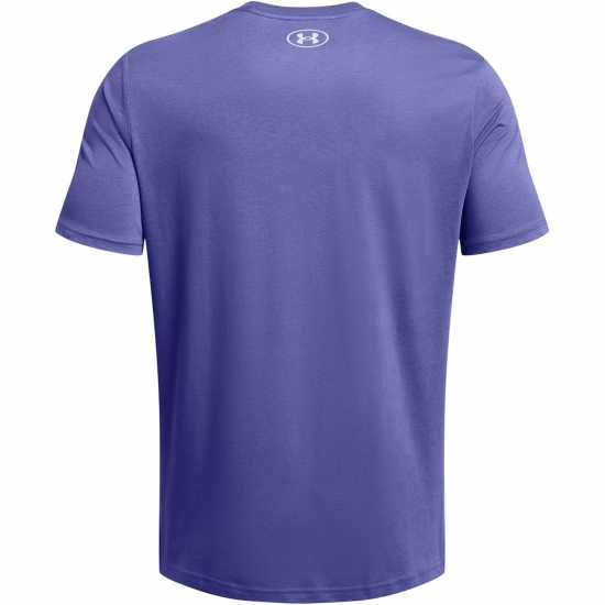 Under Armour Мъжка Тениска Team Wordmark Short Sleeve T Shirt Mens Strlht/Grn/Clst - Мъжки ризи