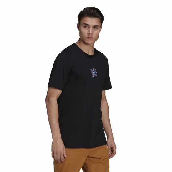 Adidas Мъжка Тениска 5.10 Logo T Shirt Mens  Мъжки ризи