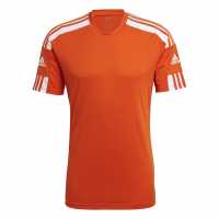 Adidas Squadra 21 Jersey Mens Оранжево/Бяло Мъжки тениски и фланелки
