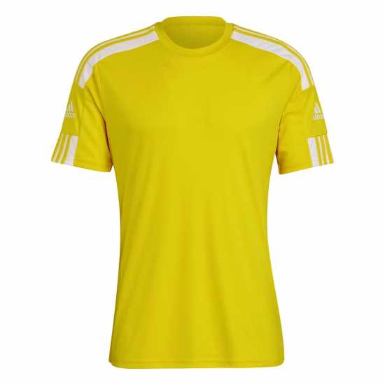 Adidas Squadra 21 Jersey Mens Жълто/Бяло Мъжки тениски и фланелки