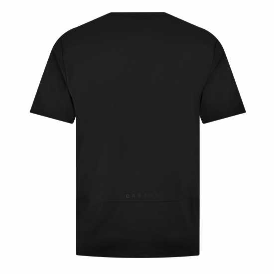 Мъжка Тениска Castore Castore Sportswear Metatek Short Sleeve T Shirt Mens Оникс Мъжки тениски и фланелки
