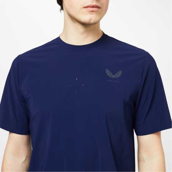 Мъжка Тениска Castore Castore Sportswear Metatek Short Sleeve T Shirt Mens Пикоат Мъжки тениски и фланелки