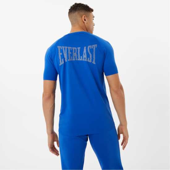 Everlast Тениска Longline Training T Shirt Bright Blue Мъжки ризи