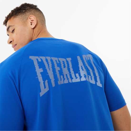 Everlast Тениска Longline Training T Shirt Bright Blue Мъжки ризи