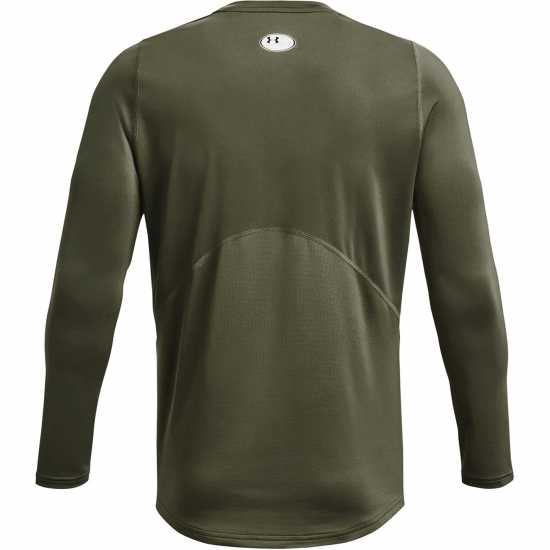 Under Armour Heatgear® Fitted Long Sleeve Green Мъжко облекло за едри хора