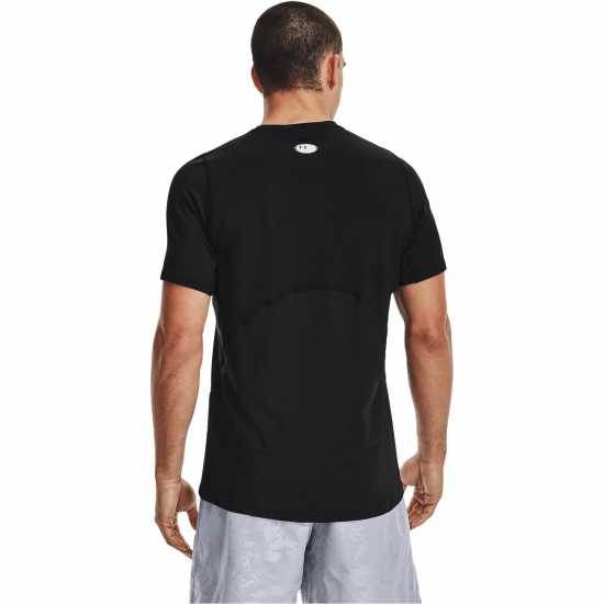 Мъжки тениски и фланелки Under Armour Heatgear® Fitted Short Sleeve Mens Черно Under Armour Heatgear® Fitted Short Sleeve Mens Черно Мъжки тениски и фланелки