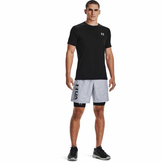 Мъжки тениски и фланелки Under Armour Heatgear® Fitted Short Sleeve Mens Черно Under Armour Heatgear® Fitted Short Sleeve Mens Черно Мъжки тениски и фланелки