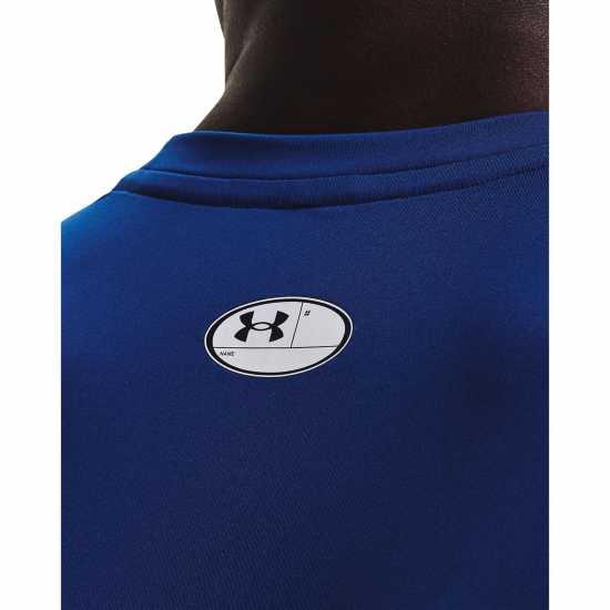 Under Armour Heatgear® Fitted Short Sleeve Mens Tech Blue Мъжки тениски и фланелки