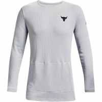 Under Armour Мъжка Тениска Project Rock Authentic T Shirt Mens Grey Мъжко облекло за едри хора