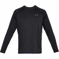 Under Armour Мъжка Блуза Tech 2.0 Long Sleeve T Shirt Mens Black Мъжко облекло за едри хора