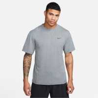 Dri-fit Uv Hyverse Men's Short-sleeve Fitness Top Smoke Grey Мъжки ризи
