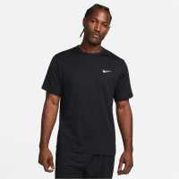 Nike Dri-FIT UV Hyverse Men's Short-Sleeve Fitness Top Black Мъжки ризи