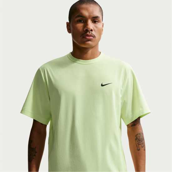 Nike Dri-Fit Uv Hyverse Men's Short-Sleeve Fitness Top Liquid Lime Nike Dri-Fit Uv Hyverse Men's Short-Sleeve Fitness Top Liquid Lime