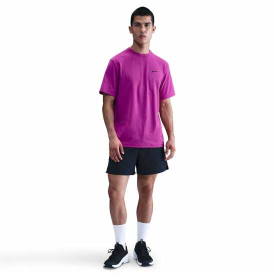 Nike Dri-Fit Uv Hyverse Men's Short-Sleeve Fitness Top Vivid Purple Nike Dri-Fit Uv Hyverse Men's Short-Sleeve Fitness Top Vivid Purple
