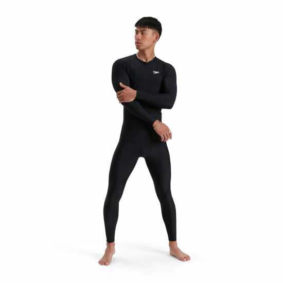 Speedo Men's Long Sleeved Sun Protection Top  