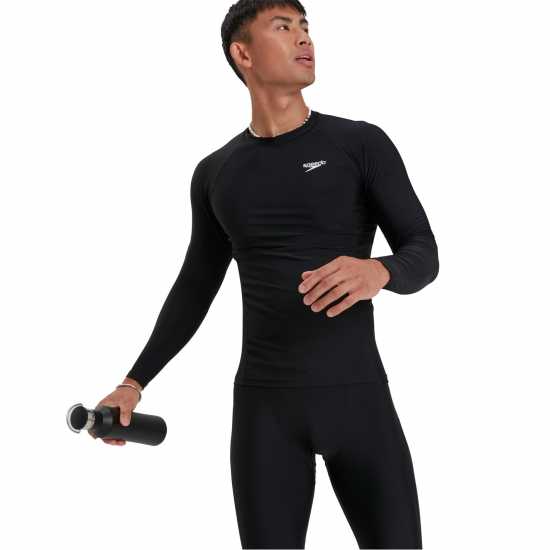 Speedo Men's Long Sleeved Sun Protection Top  