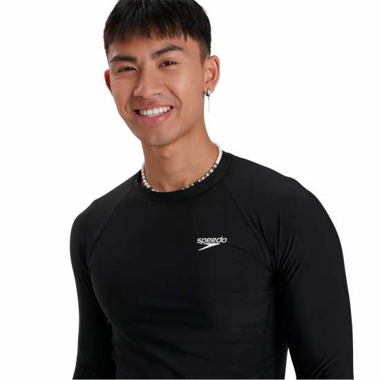 Speedo Men's Long Sleeved Sun Protection Top  