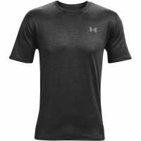 Under Armour Мъжка Тениска Training Vent T Shirt Mens Black Мъжко облекло за едри хора