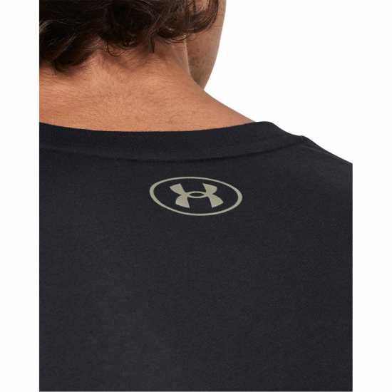 Under Armour Мъжка Риза Armour Pr Brahma Long Sleeve T-Shirt Mens Black Мъжки тениски и фланелки