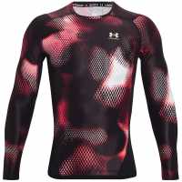Under Armour Мъжка Блуза Основен Слой Isochill Printed Long Sleeve Base Layer Top Mens