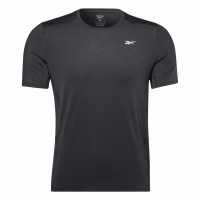 Reebok Мъжка Тениска Solid T Shirt Mens Black Мъжки ризи