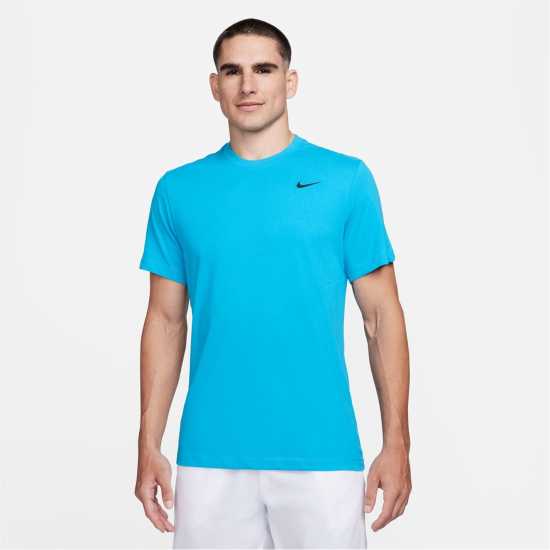 Nike Dri-Fit Short Sleeve T-Shirt Sn23 Laser Blue/Blck Мъжки ризи