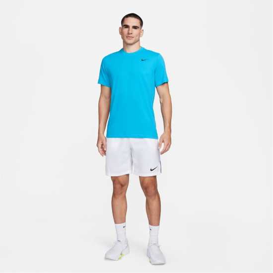 Nike Dri-Fit Short Sleeve T-Shirt Sn23 Laser Blue/Blck Мъжки ризи