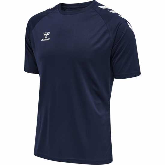 Hummel Мъжка Риза Short Sleeve Performance T-Shirt Mens Морски Мъжки тениски и фланелки