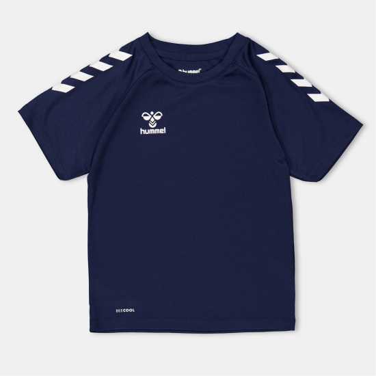 Детски тениски и фланелки Hummel Poly Tee Jn52 Hummel Poly Tee Jn52 Детски тениски и фланелки