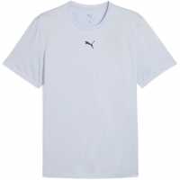 Puma Train All Day Essentials Heather Tee Mens Сива Хизър Мъжки тениски и фланелки