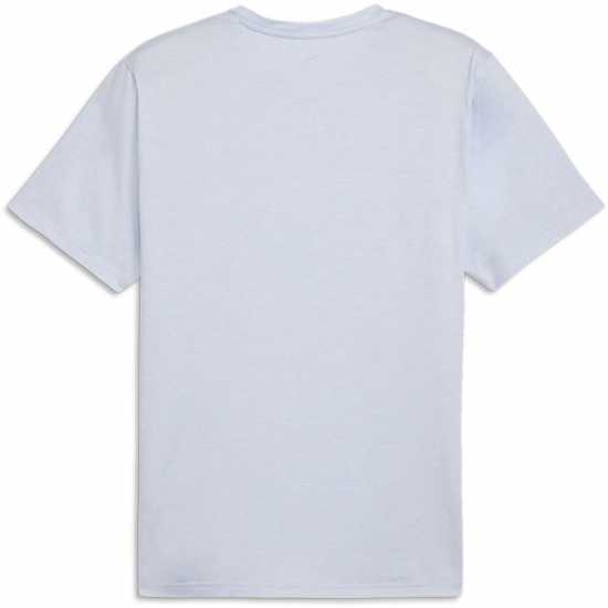 Puma Train All Day Essentials Heather Tee Mens Сива Хизър Мъжки тениски и фланелки
