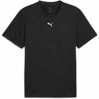 Puma Train All Day Essentials Heather Tee Mens Черно Хизер Мъжки тениски и фланелки