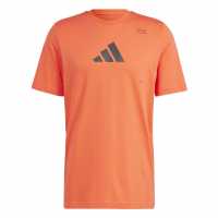 Adidas Мъжка Риза All-Gym Category Graphic T-Shirt Mens Ярко червено Мъжко облекло за едри хора