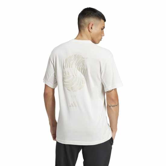 Adidas Мъжка Риза Yoga T-Shirt Mens Бяла дъска Adidas Мъжка Риза Yoga T-Shirt Mens Бяла дъска