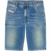 Diesel Krooshort Swt Sn32 Mid Blue 01 Мъжки къси панталони
