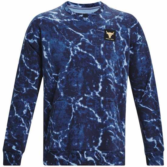 Under Armour Project Rock Rival Fleece Crew Men's  Мъжки горнища на анцуг