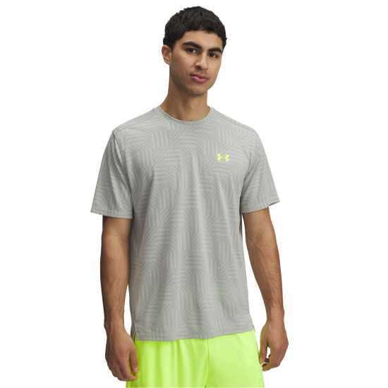 Under Armour Tch Vent Geotessa Sn99 Green Мъжки тениски и фланелки