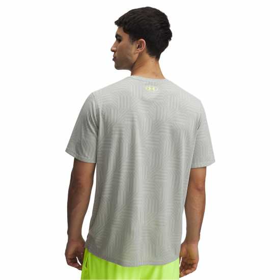 Under Armour Tch Vent Geotessa Sn99 Green Мъжки тениски и фланелки