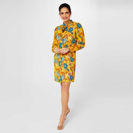 Biba Tie Neck Tunic  Дамски поли и рокли